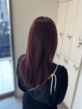 ディア(Dia) ブリーチなし深めワインレッド