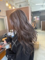 ブルー(BLUE.)&nbsp;コントラストハイライト☆NAMI