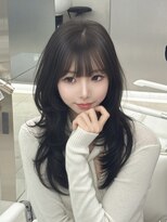 キティー サカエ(kiti SAKAE)&nbsp;グレージュ/レイヤーカット/ハッシュカット/オリーブベージュ/栄