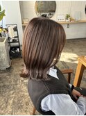 【江幡担当】重たく見えないショコラブラウン