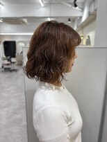 オリンテ バイ レシッド 表参道(orente by rcid)&nbsp;【谷】ボブ/ベージュブラウン/ドライパーマ