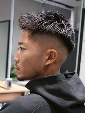 メッツ 原宿(METS) MEN'S/ジェットモヒカン×フェード/アップバング/短髪