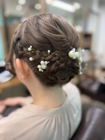 ヘアジーナ(Hair Jina)&nbsp;お呼ばれアップスタイル♪