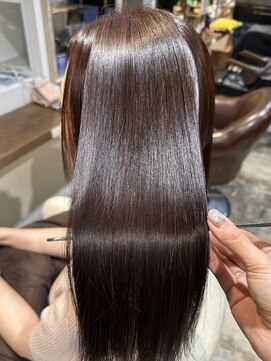 ミレヘアー 越谷(Mire hair) 髪質改善×韓国風艶ブラウン
