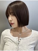 おしゃれ可愛いぱつっとbob