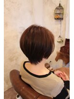 ヘアー ドレス ファーゴ 武蔵浦和(HAIR DRESS Fa go) 丸みショートボブ