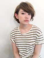 ピープル(people)&nbsp;[people] 外国人風　耳かけショート　アッシュベージュ