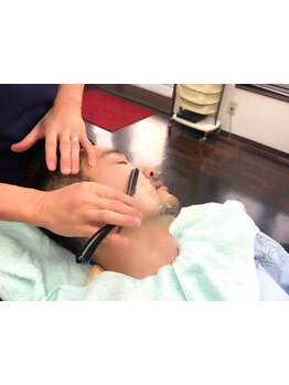 【北広島/駐車場有】《ご新規★カットフルコース \3500》メンズサロンならではの技術で好印象スタイルに。