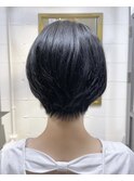ミニマム 黒髪ショートボブ