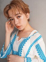 カンナ(Canna)&nbsp;ハイトーン/ショート/かきあげ/マロンベージュ/髪質改善20代30代