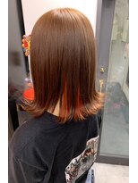 サロンパルヨン ヘアーアンドネイル(SALON paljon Hair&Nail) インナーカラー×Orange【paljon】