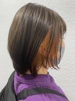 ネオリーブカップ 町田店(Neolive capu) オレンジインナーカラー【デザインカラー】モード