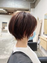 モールヘア 西中島店(MOOL hair)&nbsp;大人ショートヘアイルミナカラー白髪ぼかし