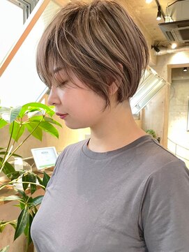 ジルブラン 国分寺(JIL BLAN) 大人ショートヘア/ハイライトカラー/イルミナカラー[国分寺]