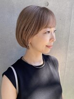 ボコカ(bococa)&nbsp;ショートボブ / 耳掛けボブ / ミルクティーベージュ