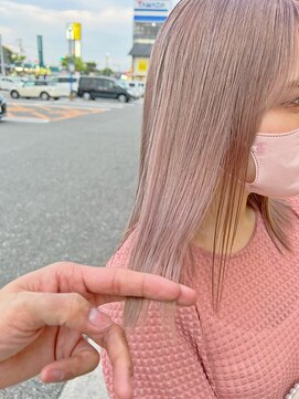 コワフュールトーリ フジグラン店(COIFFURE TORI) ハイトーン×ミルクティカラー