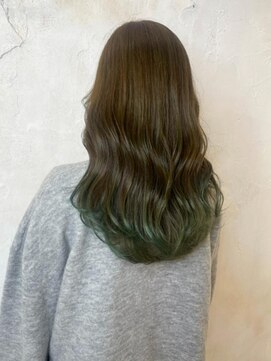 レイール 吉祥寺(Reir) 【Reir吉祥寺】*ラインカラー+グリーン×アッシュ*