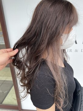 ブランシェ 名鉄小幡駅前店 イヤリングホワイトミルクティーベージュ【森】