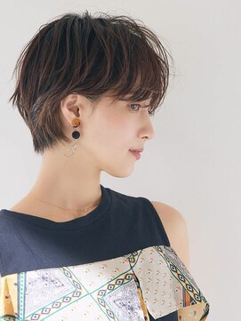 クロードモネ 川越店(Claude MONET) 大人ガーリー/透明感カラー/大人ショート/大人ボブ