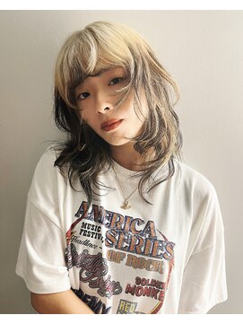 クク 渋谷(QUQU) レイヤーとハイローライト