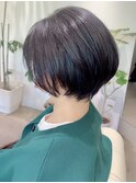 【 Ｉ. 】30代からのナチュラル前下がりショートボブ　川口