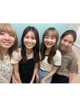 女性スタイリスト多数在籍☆同じ女性ならではの目線で、提案＆アドバイスしてくれるから相談しやすい◎