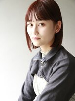 フリップビーアヴェダ(FLIP B AVEDA)&nbsp;本八幡×暖色カラー×小顔×丸みボブ