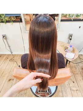 エルムトウキョウ(ELM Tokyo) 初めての縮毛矯正☆毛先までツヤツヤ☆