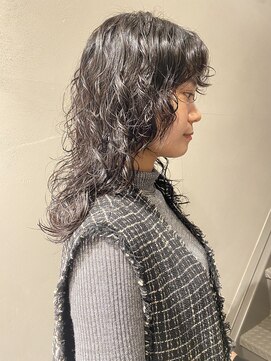フェンヘアーアイス 中目黒(Fen.hair ici) くせ毛風カールデジタルパーマヘルシースタイル大人美人