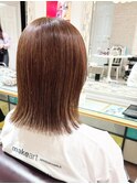 ラフで可愛い切りっぱなしミディアム