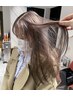 【指名限定】ミルクティー・ベージュカラー　1ブリーチ×カラー×TOKIOTR