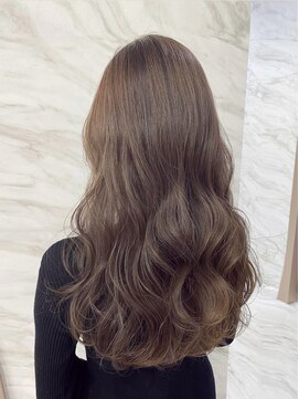 ロンド フィーユ(Lond fille) 髪質改善イノアカラー×ワンホンヘア×ラベンダーアッシュ