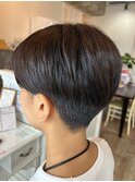 刈り上げマッシュショート