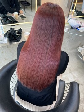 ロンド 表参道店(Lond) 【Lond表参道yui】ブリーチなしダブルカラーでつくるピンク