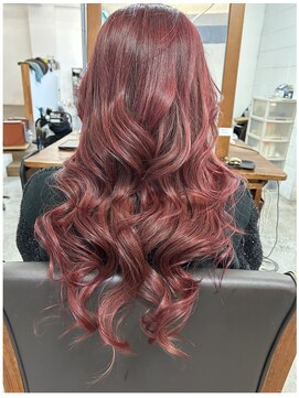 エフフォーユアヘアー 北方店(F for your hair) ピンクカラー
