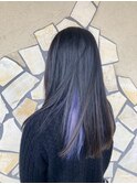インナーカラー［デザインカラー,ブリーチオンカラー,裾カラー］