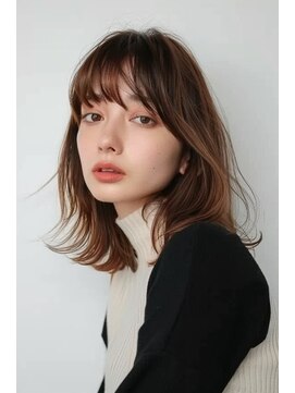 ラナ 新宿(lana) ミディアム/くびれヘア/似合わせ/【lana hair新宿】