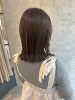 リュミエ ドゥ マッシュ(Lumier de mashu)&nbsp;kepでつくる透明感フォギーブラウン