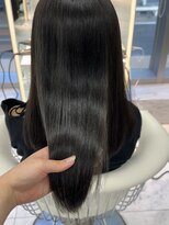 ロンドルピナス 小倉(Lond Lupinus)&nbsp;ブルーブラック/ワイドバング/美髪のススメ/外ハネボブ/北九州