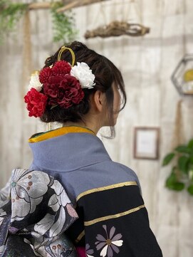 ディーバフロート 新宮店(DIVAfloat) 編み込みギブソンタック