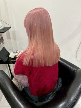 ヌク(Nuku.) ペールピンク＿ブリーチ＿髪質改善