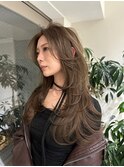 ハイライトバレイヤージュダブルカラーショートカット