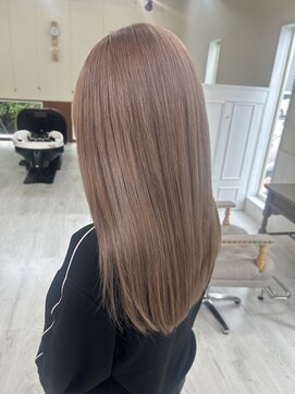 アップル(APPLE) Ｗカラー☆ピンクベージュ