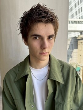 スクリーン(SCREEN) サーフカール/スパイキーショート/ブルーブラック