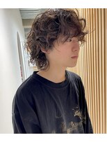 ムーン バイ ケンジ(moon by KENJE)&nbsp;【hishida】メンズパーマ/ウルフ