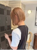 ベージュカラー透明感カラーくすみベージュミルクティーベージュ