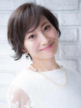 ベージュ(BEIGE)の写真/“骨格見極めた似合わせショートカット”をご提案◎伸びてきても綺麗が続く、扱いやすい、美シルエットに◎