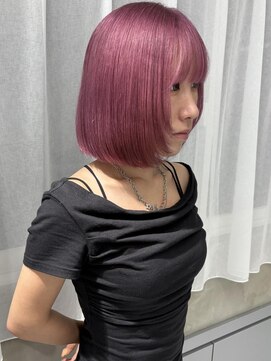 スウィープ(sweep) ハイトーンボブ/ピンク/ケアブリーチ