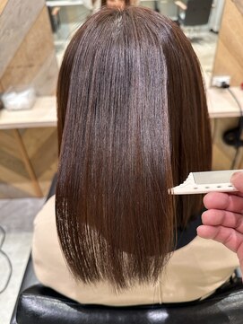 フリーラ 横浜(freera) 髪質改善サラサラプレミアムストレート大人ガーリー韓国ボブ横浜