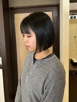 ジャパン ホンテン(JAPAN HONTEN)&nbsp;ぱつッと前下がりボブ